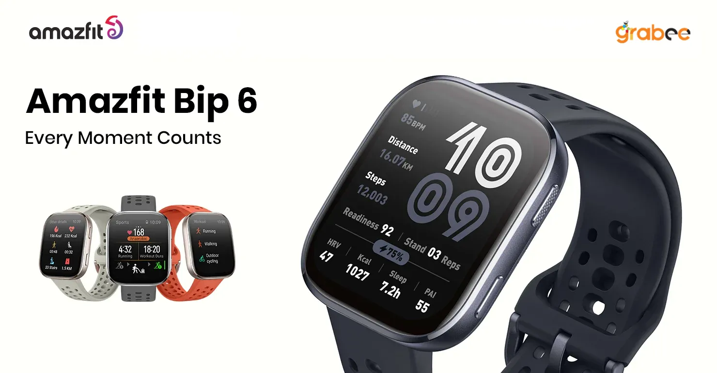 Amazfit Bip 6 BT calling Smart Watch