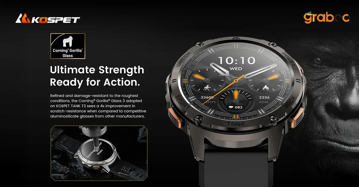 KOSPET TANK T3 Smart Watch Price in Bangladesh