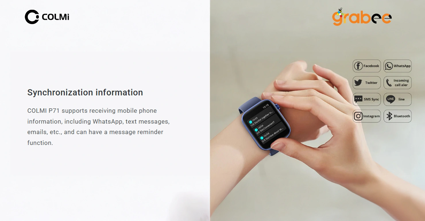 Colmi P71 Smart Watch information