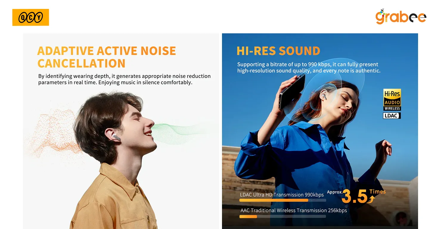 Qcy HT10 Ailybuds Pro Plus Earbuds