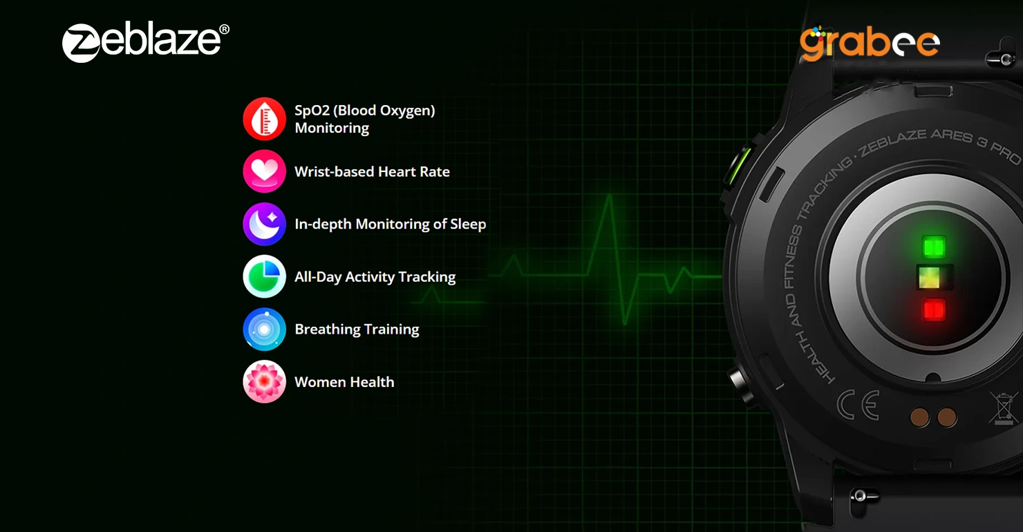 Zeblaze Ares 3 Pro Calling Smartwatch