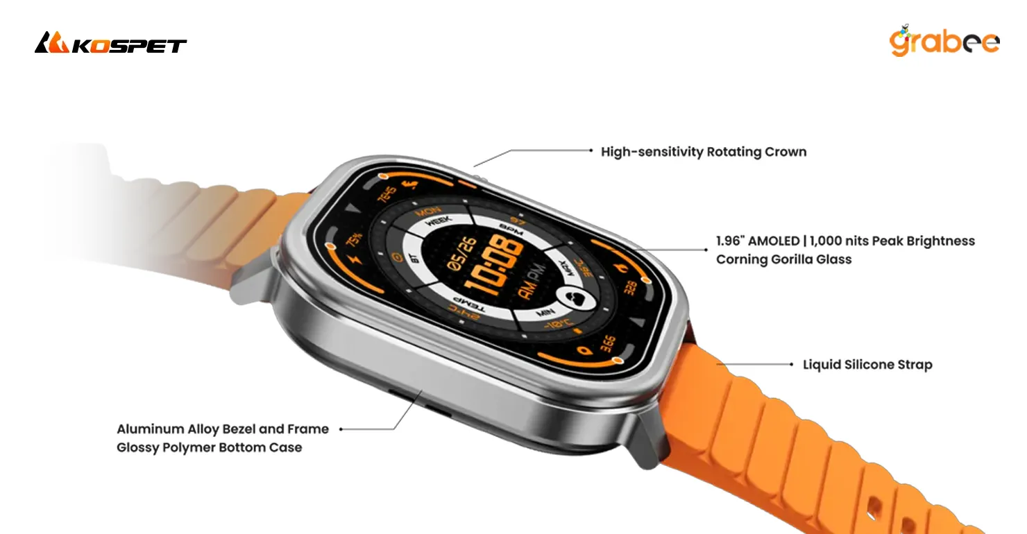 Kospet Pulse BT Calling Smart Watch