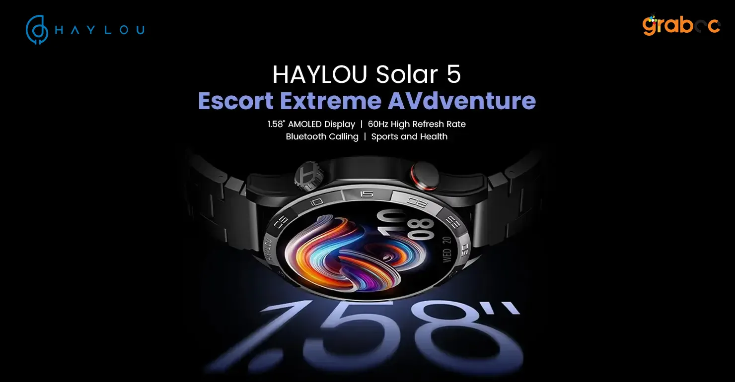 Haylou Solar 5 BT Calling Smart watch