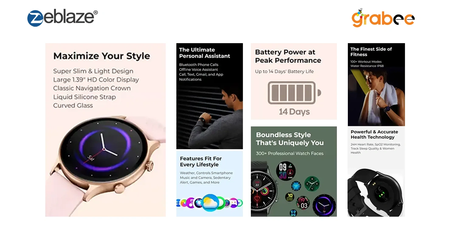 Zeblaze btalk 2 lite Calling Smartwatch