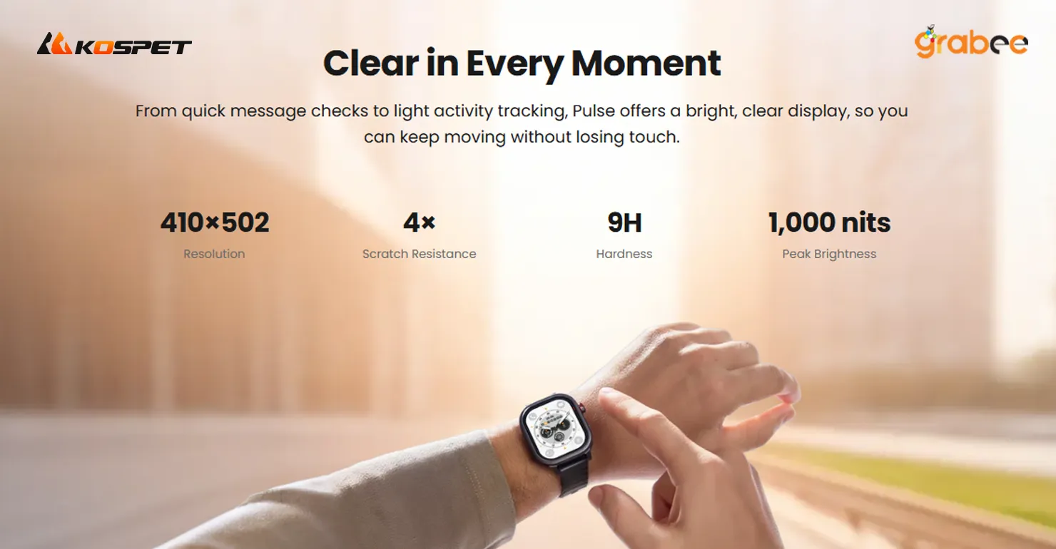 Kospet Pulse BT Calling Smart Watch Price