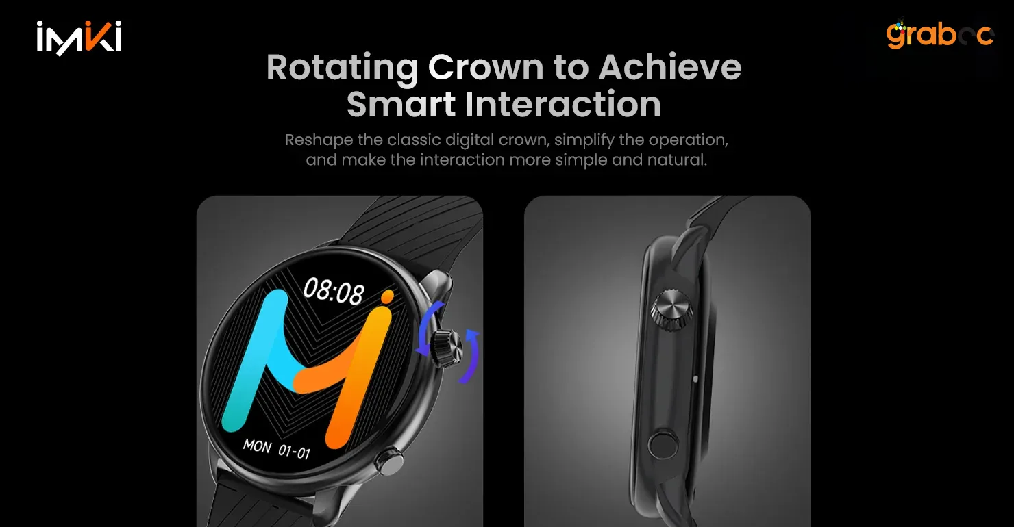 Imiki TG2 BT calling Smart Watch