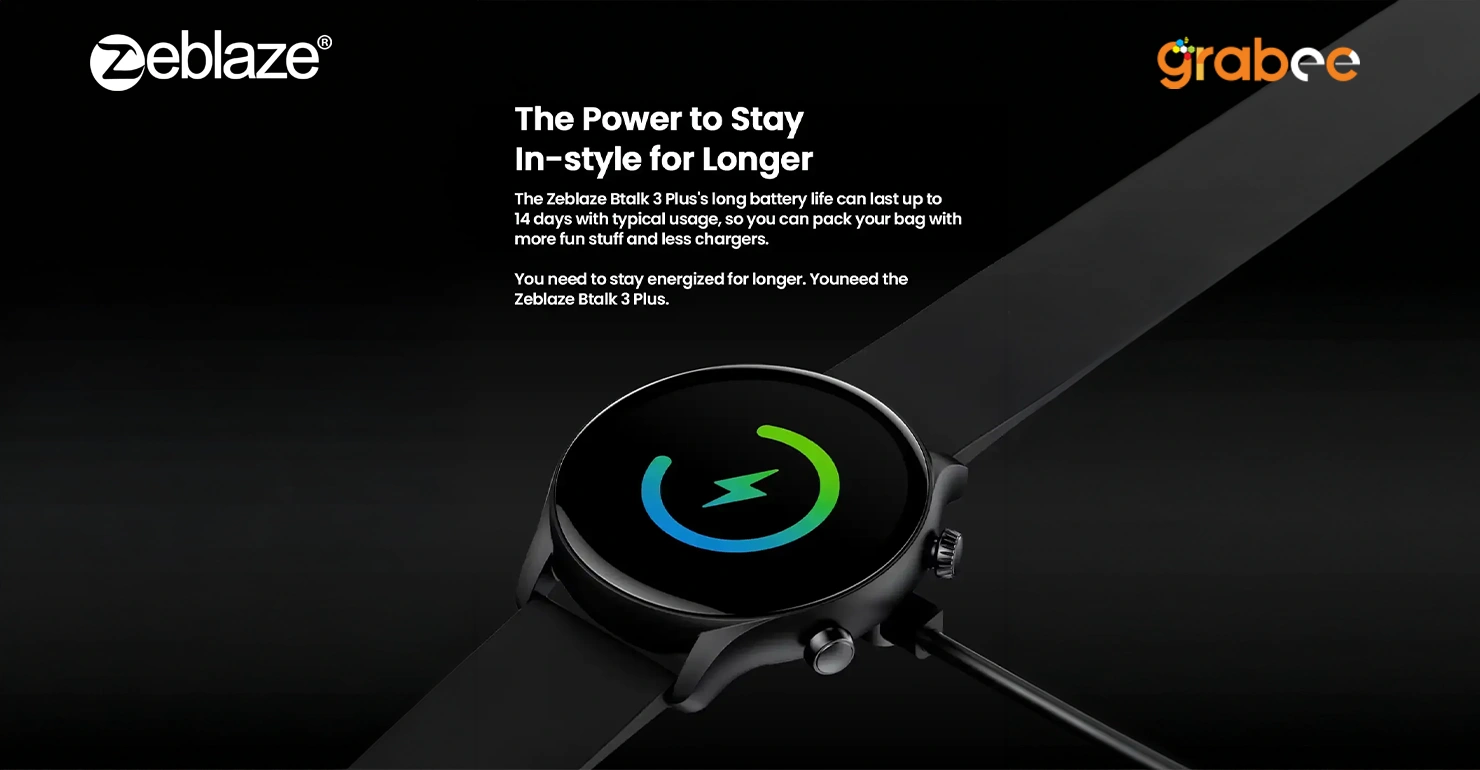 Zeblaze Btalk 3 Plus Smart Watch Features