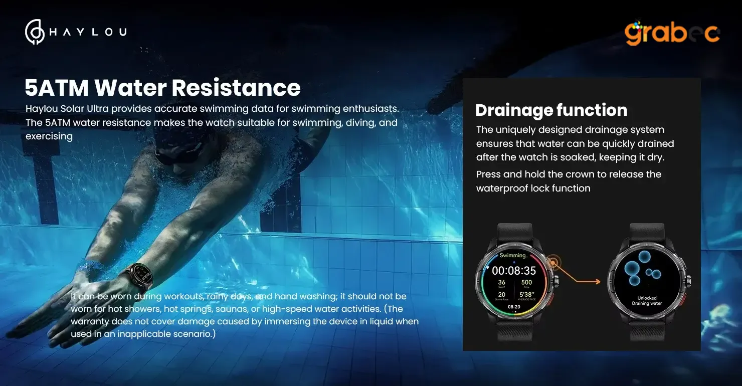 Haylou Solar Ultra BT Calling Smart Watch