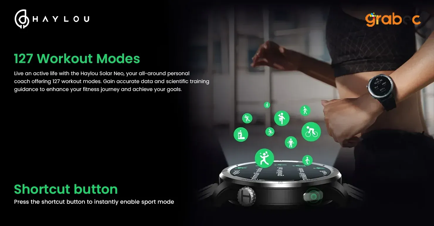 Haylou Solar Neo BT Calling Smartwatch Price