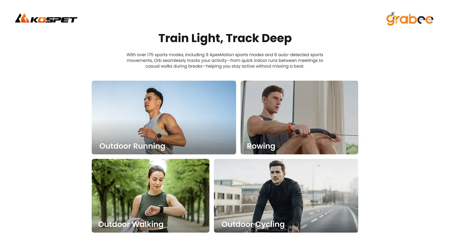 Kospet ORB BT calling Smart Watch