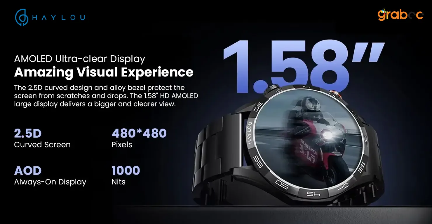 Haylou Solar 5 BT Calling Smart watch