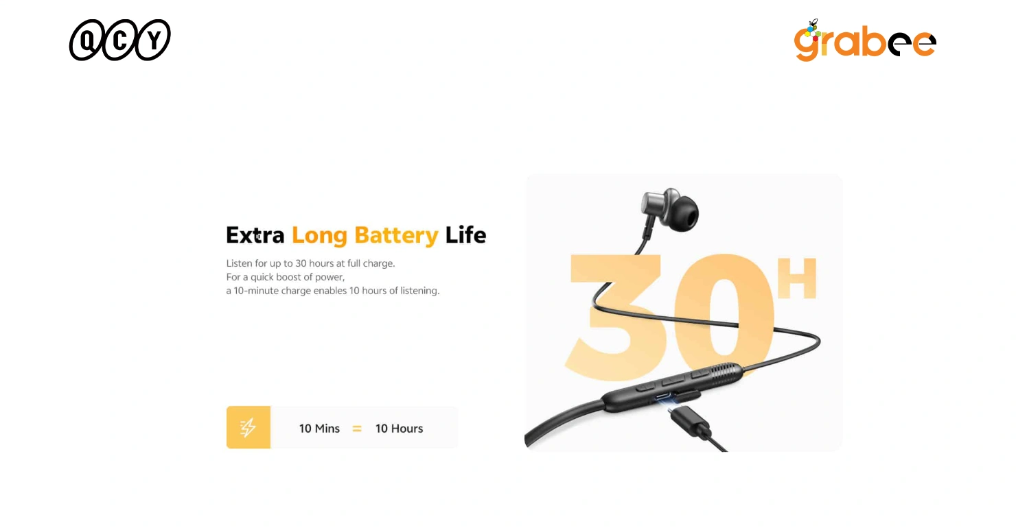 QCY TuneArc N1 Neck Band Features