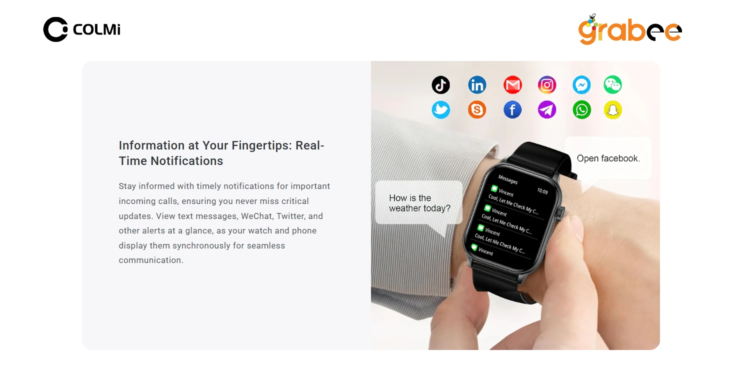 COLMI P78 Smart Watch Price