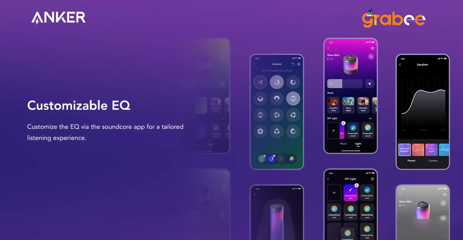 Anker Soundcore Glow Mini Portable Speaker EQ