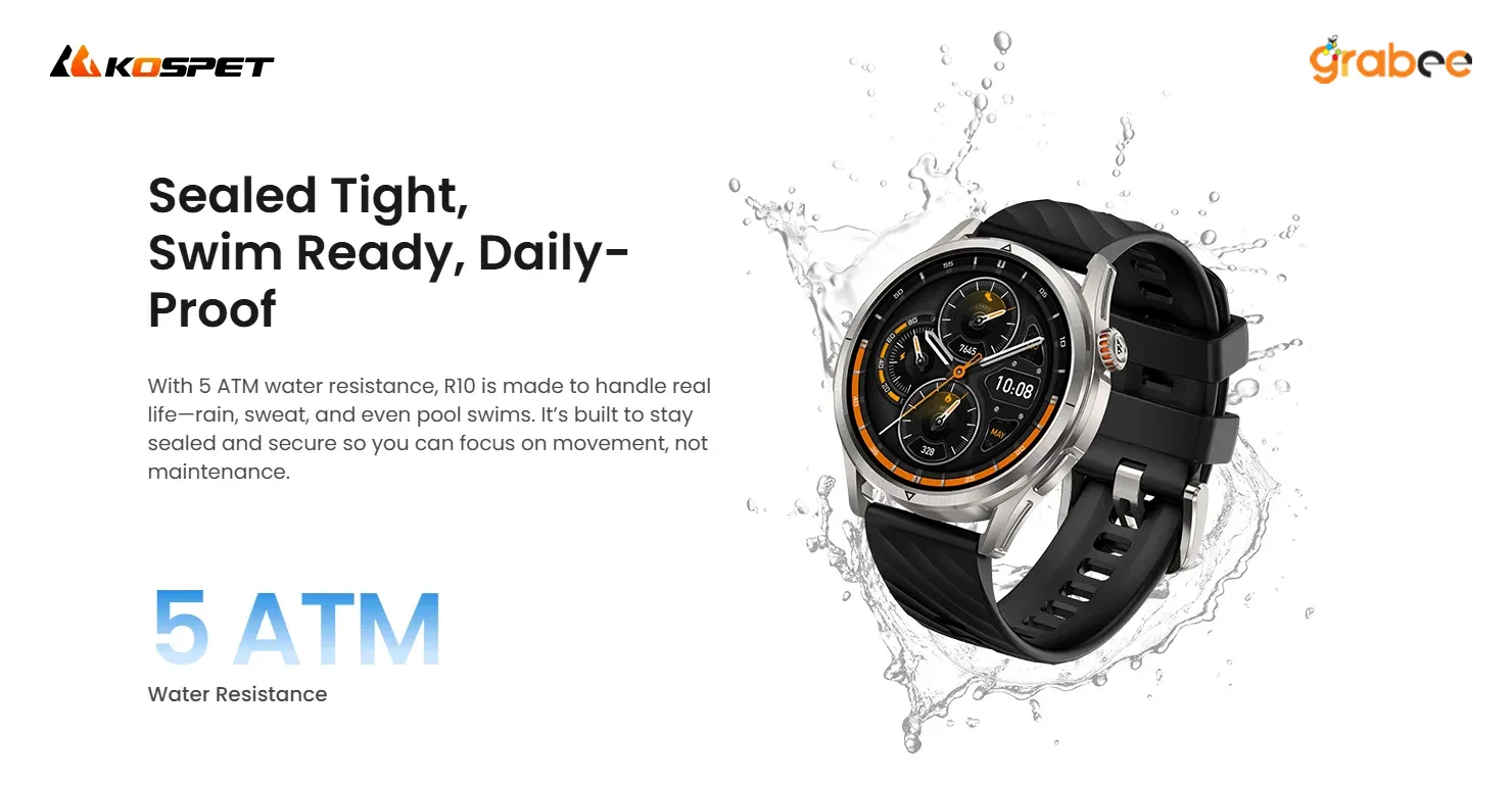 KOSPET Magic R10 BT Calling Smart Watch Price in Bangladesh