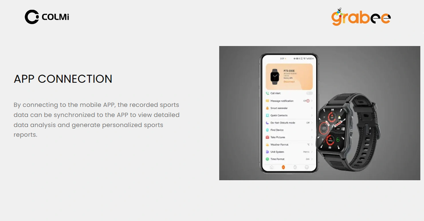 Colmi P73 BT Calling Smartwatch