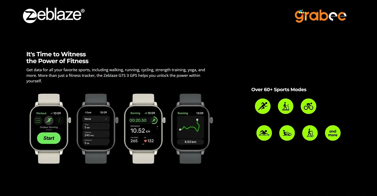 Zeblaze GTS 3 Features