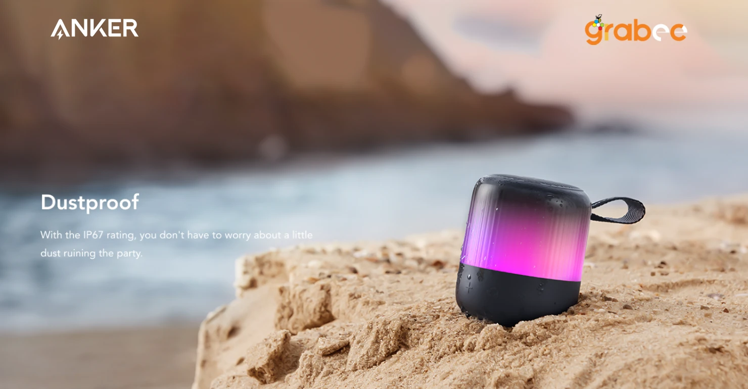 Anker Soundcore Glow Mini Portable Speaker Features