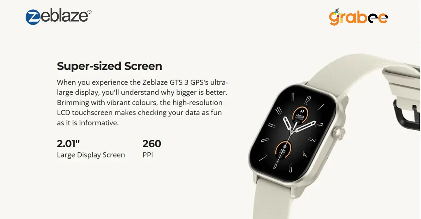 Zeblaze GTS 3 Smart Watch Features