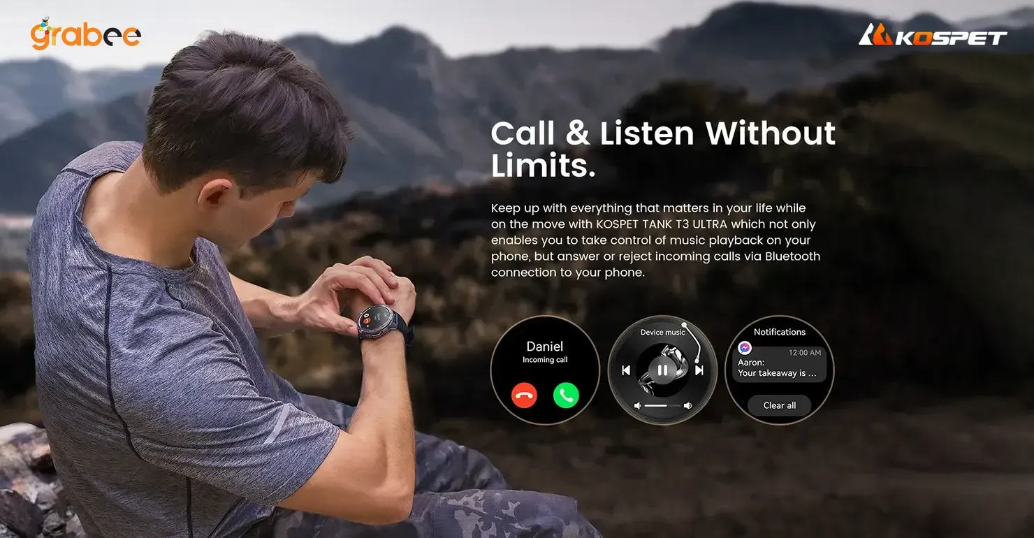 KOSPET TANK T3 Ultra Smart Watch