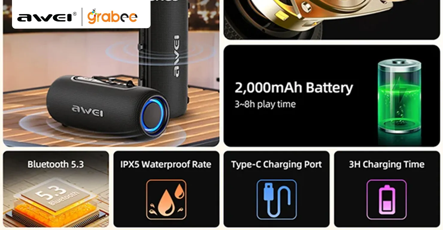 Awei KA8 Outdoor Bluetooth Speaker