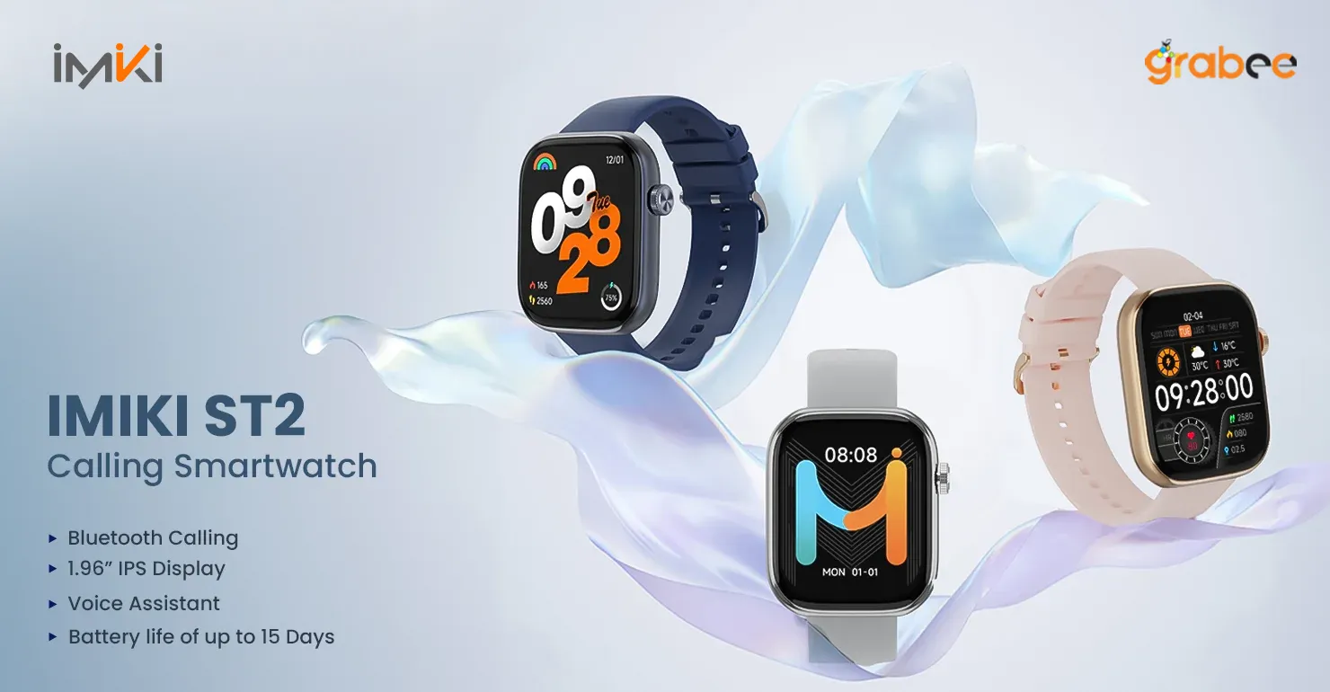 IMIKI ST2 BT Calling Smart watch