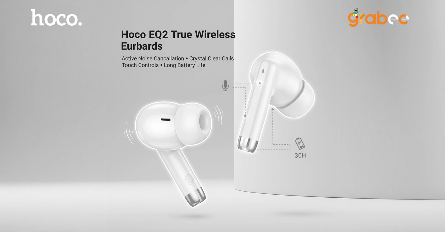 Hoco EQ2 True Wireless Earbuds Sound Design