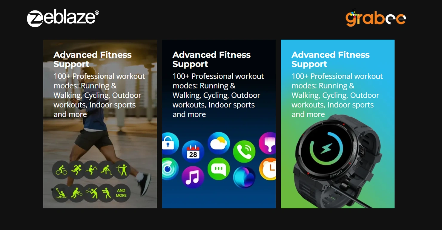 Zeblaze Ares 3 Plus Smartwatch Features